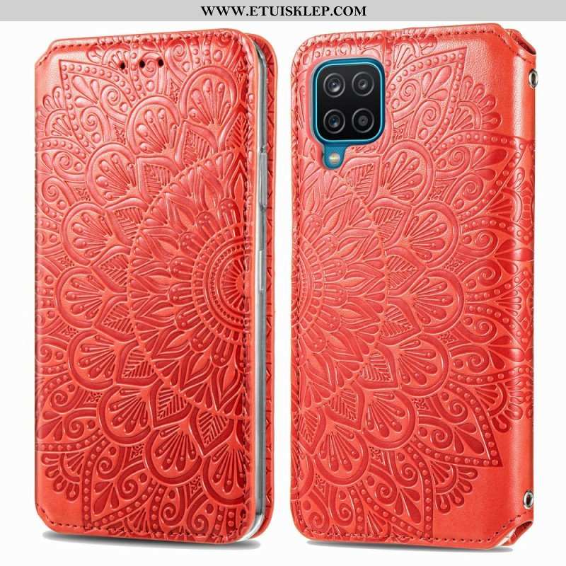 Etui Na Telefon do Samsung Galaxy M12 / A12 Etui Folio Mandala